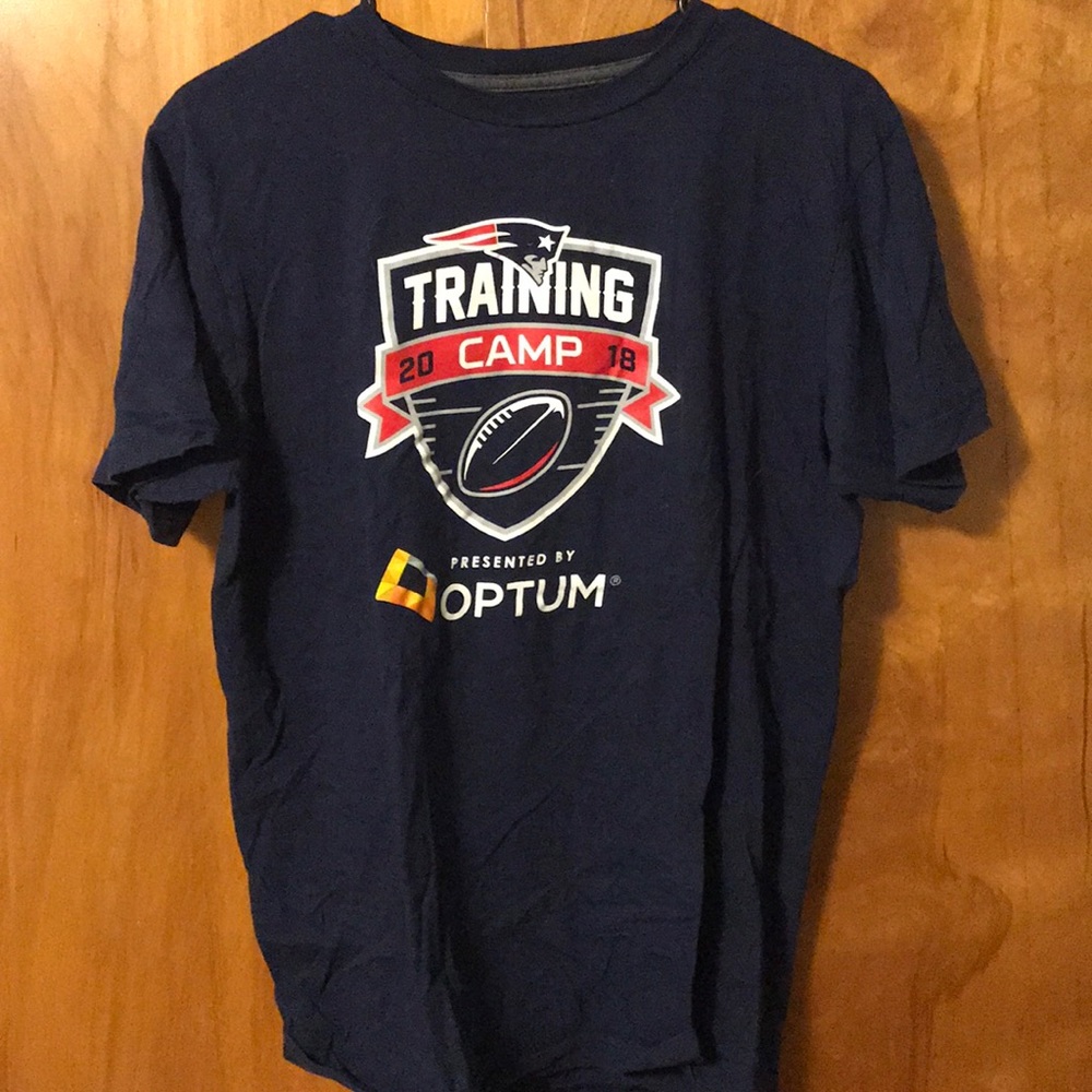 Men’s majestic Patriots Training camp t shirt
